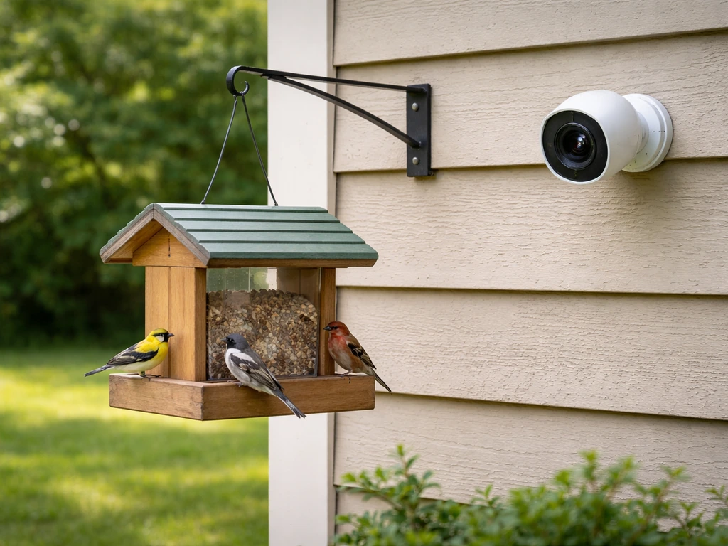Best Place to Put a Bird Feeder With a Camera in Your Yard