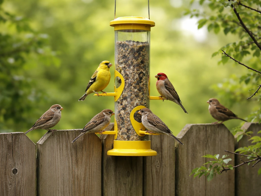 What Color Bird Feeder Attracts Birds Most: Quick Guide