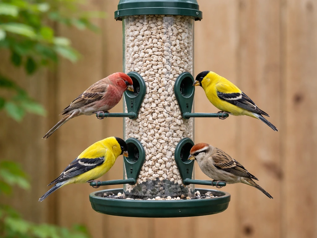 Best Bird Feeder for Safflower Seed: Top Choice Guide