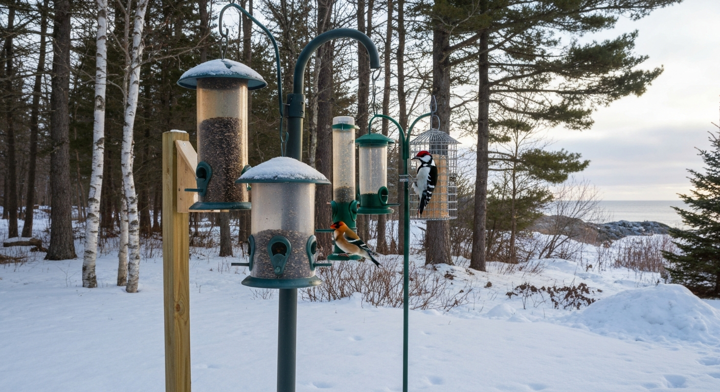 Best Bird Feeders for Maine: Top Picks & Coastal Tips